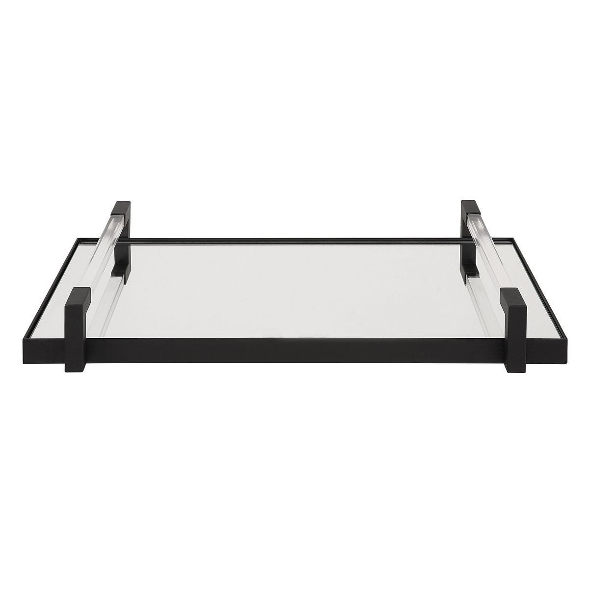 Deki Tray, Black - modern accessories for a personalized living space | Image 1 | InSTYLE Home & Rugs