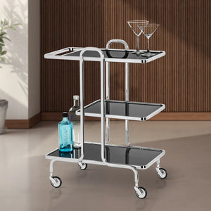 Rio Bar Cart - compact bar cart for small spaces and home entertainment | Image 1 | InSTYLE Home & Rugs