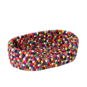 ModWool Felt Ball 24 x 17 x 6.5 Inch Pet Bed - stylish bed for any bedroom | Image 1 | InSTYLE Home & Rugs