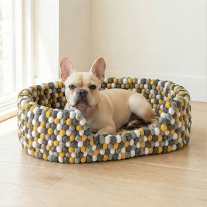 ModWool Felt Ball 24 x 17 x 6.5 Inch Pet Bed - comfortable bed for restful sleep | Image 2 | InSTYLE Home & Rugs