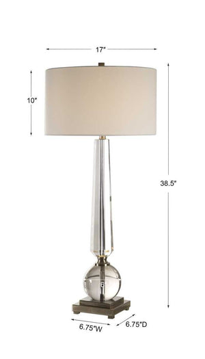 Crista Table Lamp - contemporary lamps for stylish lighting solutions | Image 6 | InSTYLE Home & Rugs