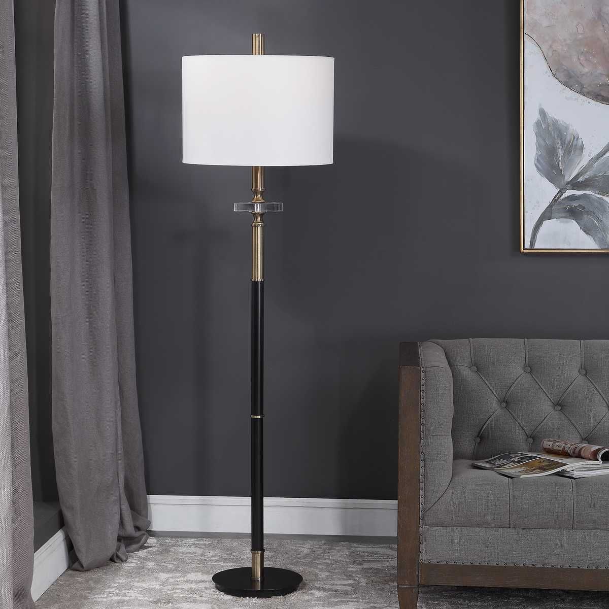 Maud Floor Lamp - elegant lamps to enhance your room ambiance | Image 1 | InSTYLE Home & Rugs