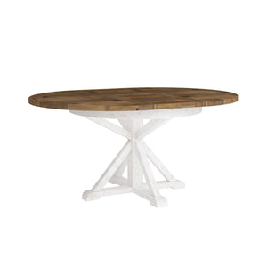 Provence Round Extension Table (47"/63") - perfect for hallway decor | Image 3 | InSTYLE Home & Rugs