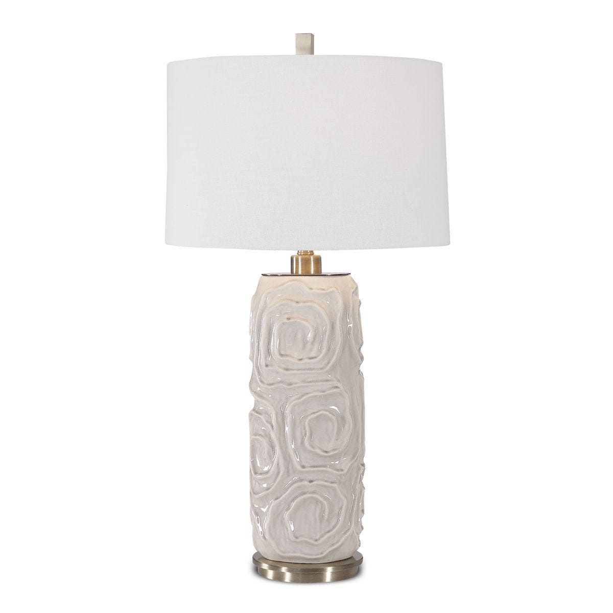 Zade Table Lamp, Gray - versatile lighting lamps for any interior style | Image 1 | InSTYLE Home & Rugs