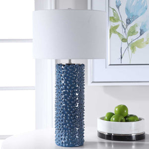 Ciji Table Lamp, Blue - versatile lighting lamps for any interior style | Image 7 | InSTYLE Home & Rugs