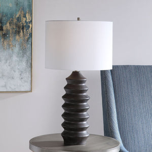 Uplift Table Lamp, Black - versatile lighting lamps for any interior style | Image 1 | InSTYLE Home & Rugs