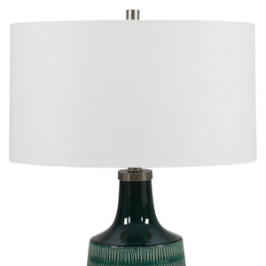 Scouts Table Lamp, Teal - contemporary lamps for stylish lighting solutions | Image 5 | InSTYLE Home & Rugs