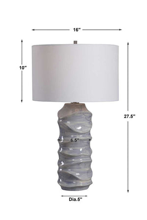 Waves Table Lamp - contemporary lamps for stylish lighting solutions | Image 9 | InSTYLE Home & Rugs