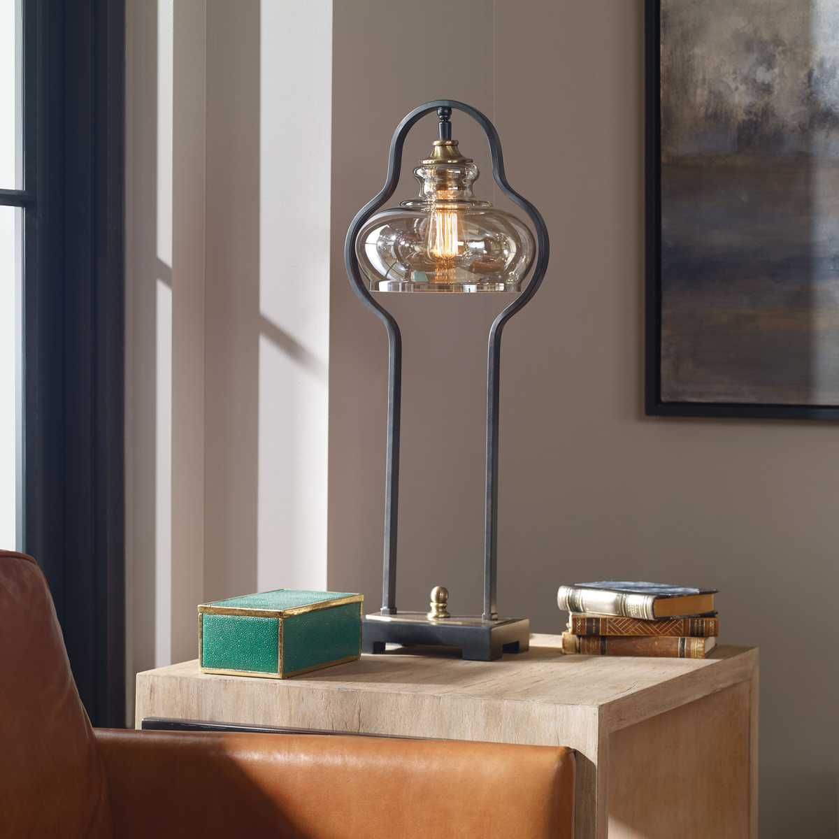 Cotulla Accent Lamp - elegant lamps to enhance your room ambiance | Image 1 | InSTYLE Home & Rugs