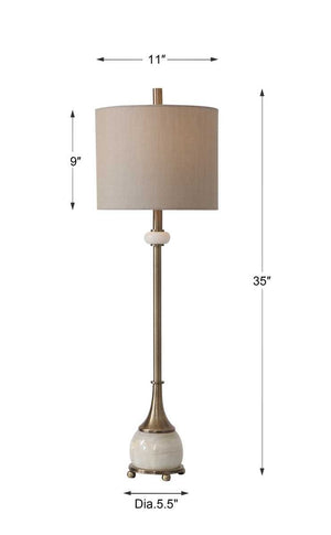 Natania Buffet Lamp - contemporary lamps for stylish lighting solutions | Image 9 | InSTYLE Home & Rugs