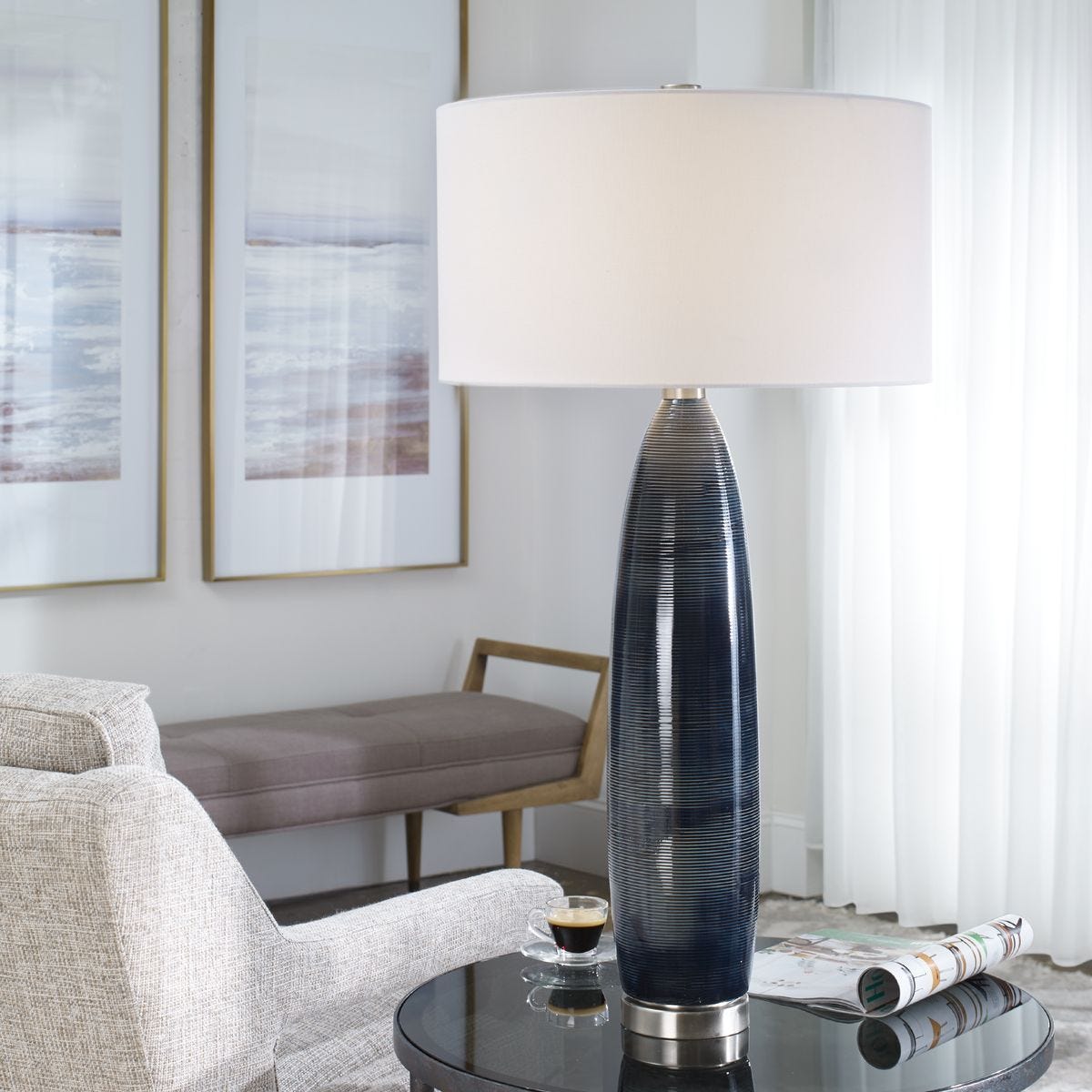 Cullen Table Lamp - stylish lamp for bedside tables | Image 1 | InSTYLE Home & Rugs
