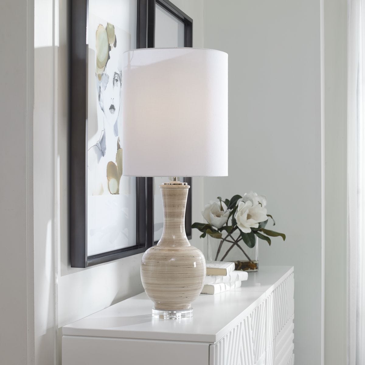 Chalice Table Lamp - stylish lamp for bedside tables | Image 1 | InSTYLE Home & Rugs