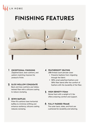 Martha Apartment Sofa - comfortable sofa for modern living | Image 4 | InSTYLE Home & Rugs