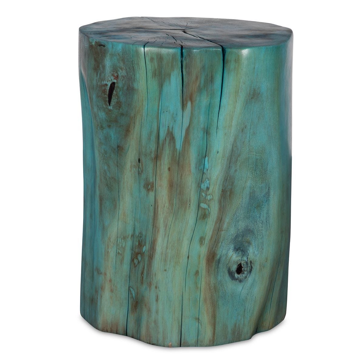 Habitat Accent Stool, Blue - compact and stylish design | Image 1 | InSTYLE Home & Rugs