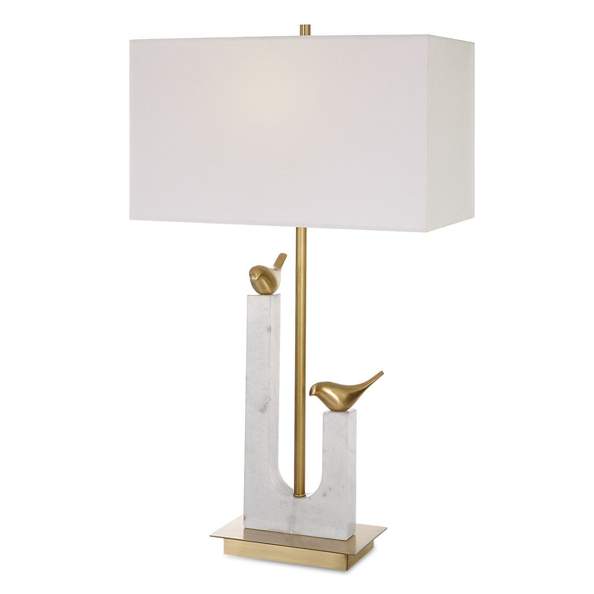 Songbirds Table Lamp - chic table lamp for any room | Image 1 | InSTYLE Home & Rugs