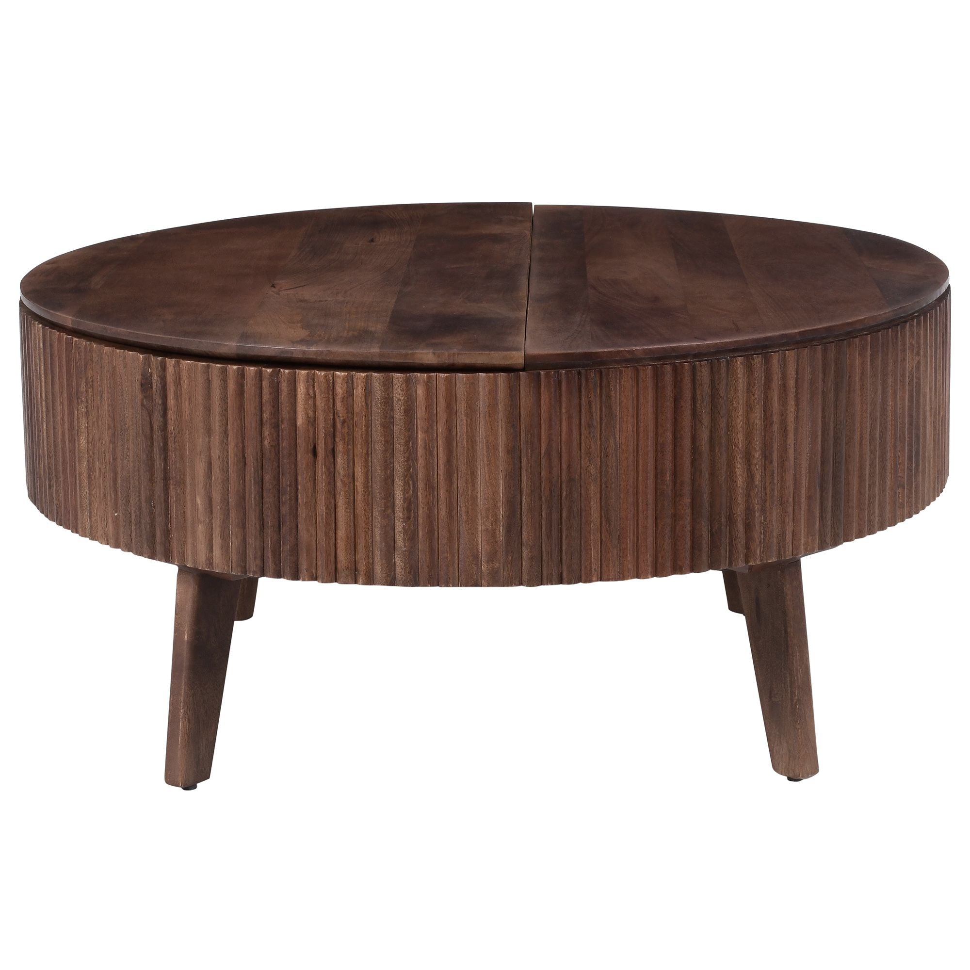 Balark Round Lift-Top Coffee Table - functional centerpieces for homes | Image 2 | InSTYLE Home & Rugs