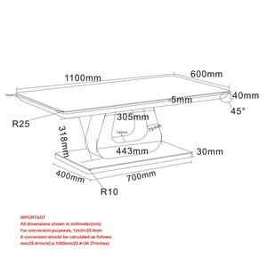 Corvus Rectangular Coffee Table - stylish tables for living rooms | Image 8 | InSTYLE Home & Rugs