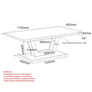 Forna Rectangular Coffee Table - functional centerpieces for homes | Image 8 | InSTYLE Home & Rugs