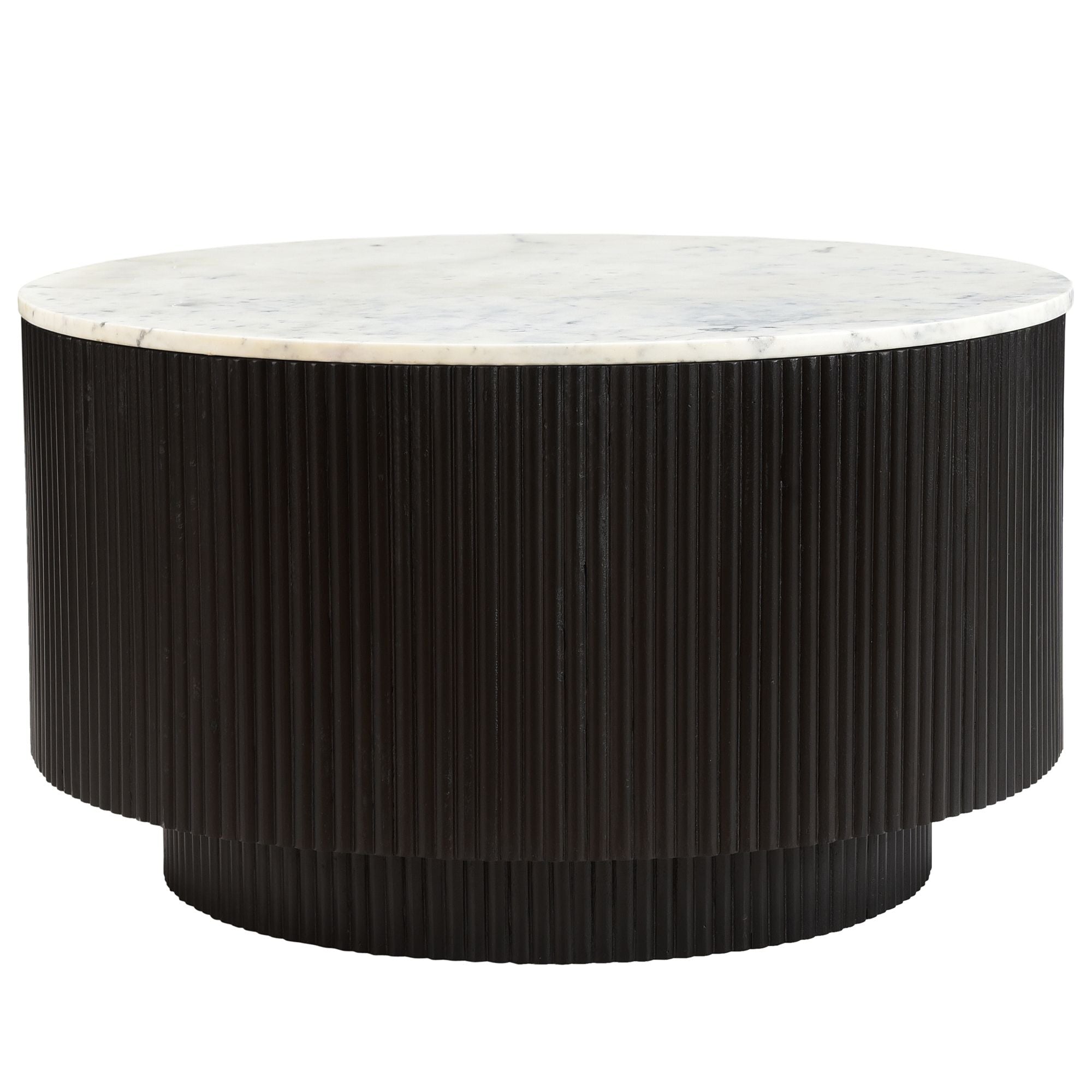 Reyna Round Coffee Table with Storage - stylish tables for living rooms | Image 1 | InSTYLE Home & Rugs