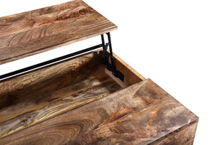 Ojas Rectangular Lift-Top Coffee Table - functional centerpieces for homes | Image 6 | InSTYLE Home & Rugs