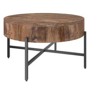 Blox Round Coffee Table - functional centerpieces for homes | Image 1 | InSTYLE Home & Rugs