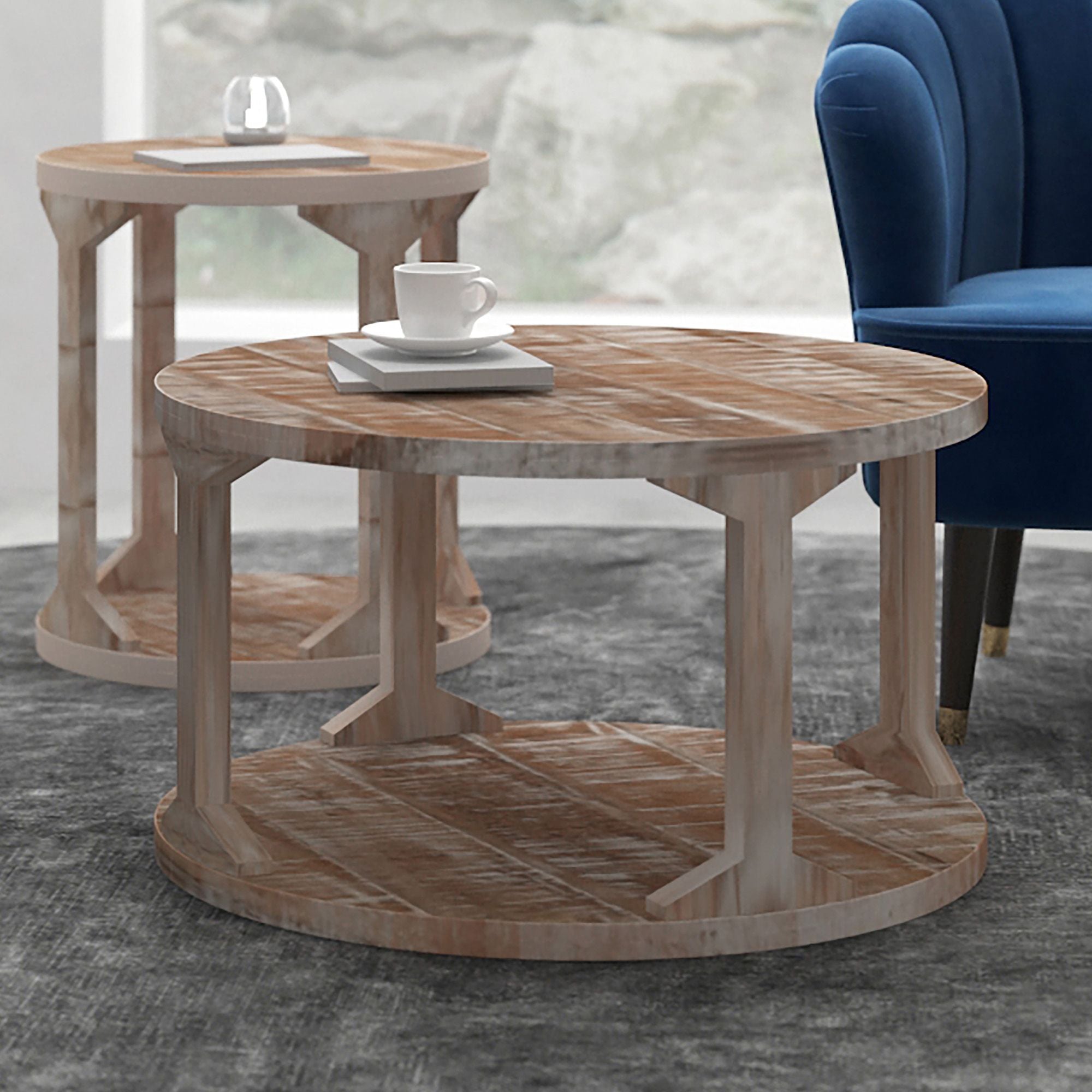 Avni Round Coffee Table - stylish tables for living rooms | Image 2 | InSTYLE Home & Rugs