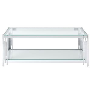 Estrel Rectangular Coffee Table - modern design for any room | Image 11 | InSTYLE Home & Rugs