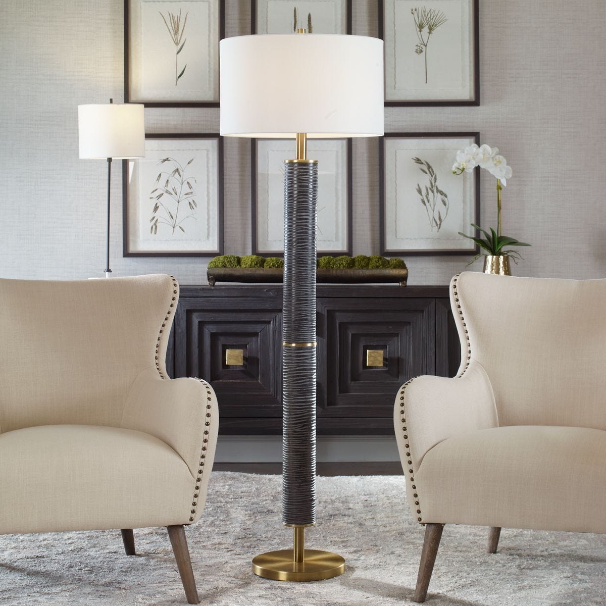 Summit Floor Lamp - elegant floor lamp for interiors | Image 1 | InSTYLE Home & Rugs