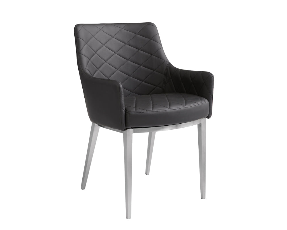 Chase Dining Armchair - elegant seating for dining areas | Image 1 | InSTYLE Home & Rugs