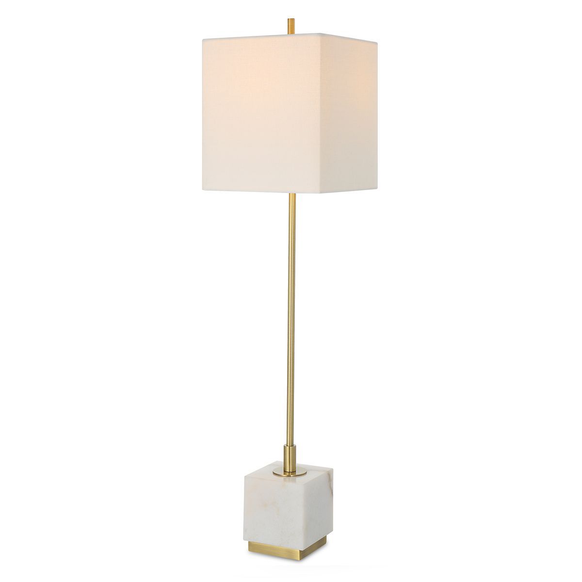 Escort Buffet Lamp, Brass - spacious buffet cabinets for serving and organizing | Image 2 | InSTYLE Home & Rugs