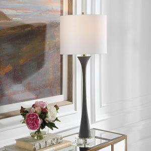 Fountain Buffet Lamp, Black - contemporary buffets to enhance your home décor | Image 1 | InSTYLE Home & Rugs