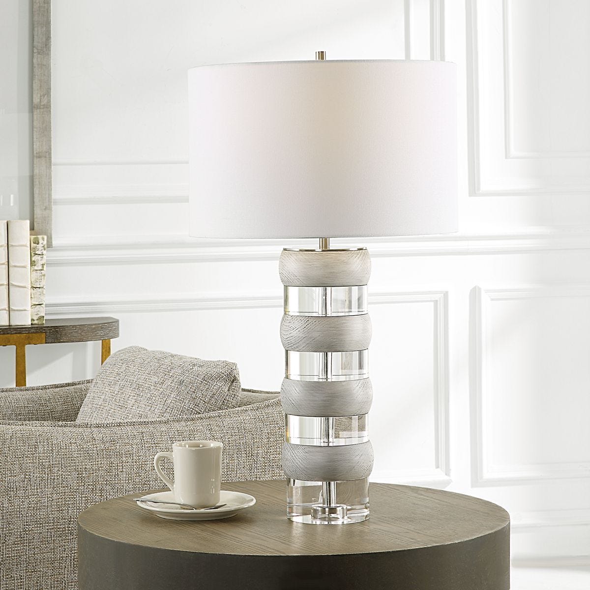 Band Together Table Lamp - stylish lamp for bedside tables | Image 1 | InSTYLE Home & Rugs