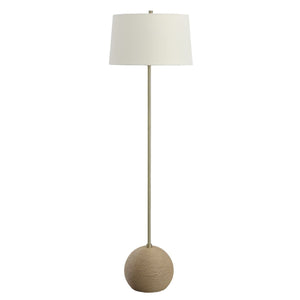 Captiva Floor Lamp, Brass - perfect lighting for modern homes | Image 4 | InSTYLE Home & Rugs