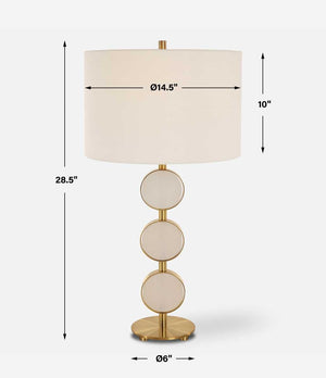 Three Rings Table Lamp - versatile lighting lamps for any interior style | Image 7 | InSTYLE Home & Rugs