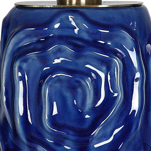 Zade Table Lamp, Blue - contemporary lamps for stylish lighting solutions | Image 7 | InSTYLE Home & Rugs