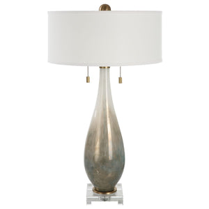 Cardoni Table Lamp, Smoke - elegant lamps to enhance your room ambiance | Image 4 | InSTYLE Home & Rugs