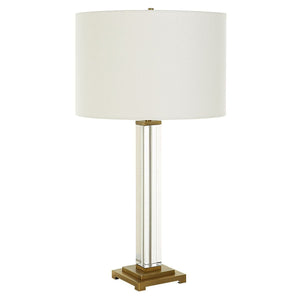 Crystal Column Table Lamp - contemporary lamps for stylish lighting solutions | Image 4 | InSTYLE Home & Rugs