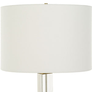 Crystal Column Table Lamp - contemporary lamps for stylish lighting solutions | Image 5 | InSTYLE Home & Rugs