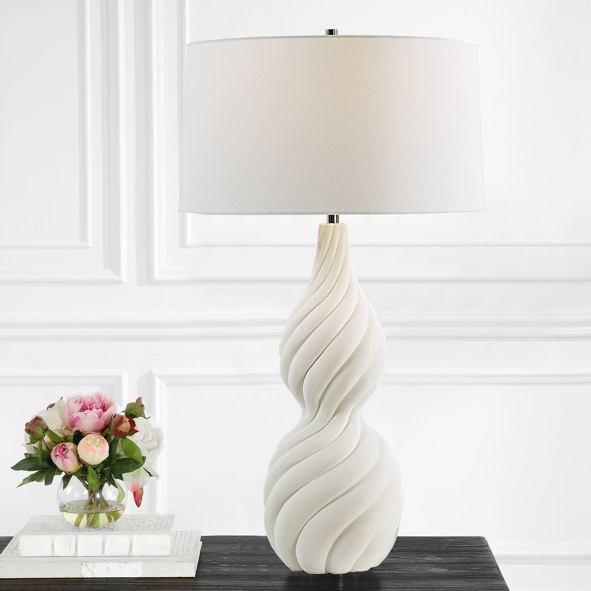 Twisted Swirl Table Lamp - contemporary lamps for stylish lighting solutions | Image 1 | InSTYLE Home & Rugs