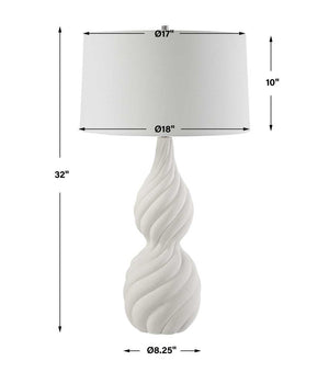 Twisted Swirl Table Lamp - contemporary lamps for stylish lighting solutions | Image 8 | InSTYLE Home & Rugs