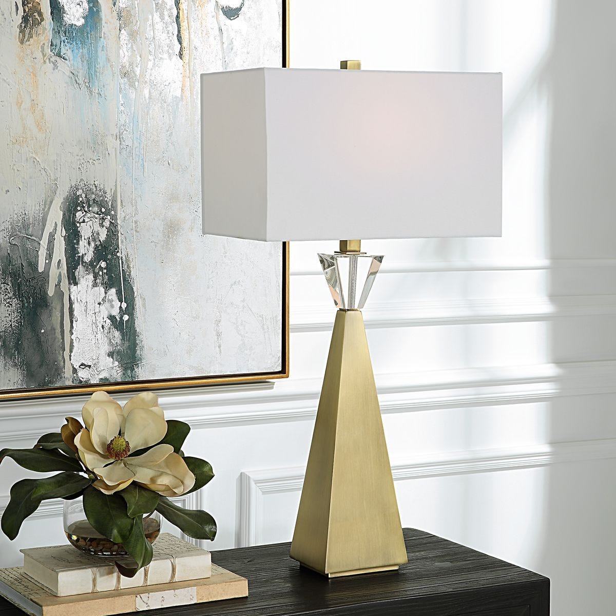 Arete Table Lamp - elegant lamps to enhance your room ambiance | Image 1 | InSTYLE Home & Rugs