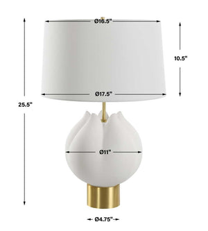 In Bloom Table Lamp - elegant lamps to enhance your room ambiance | Image 9 | InSTYLE Home & Rugs