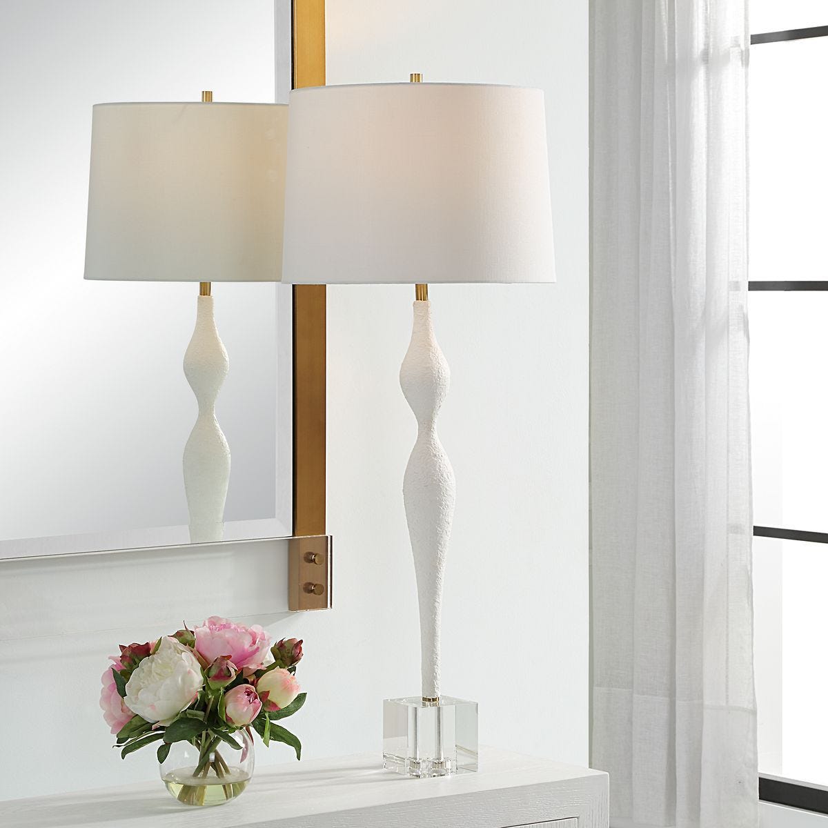Helena Table Lamp - elegant lamps to enhance your room ambiance | Image 1 | InSTYLE Home & Rugs