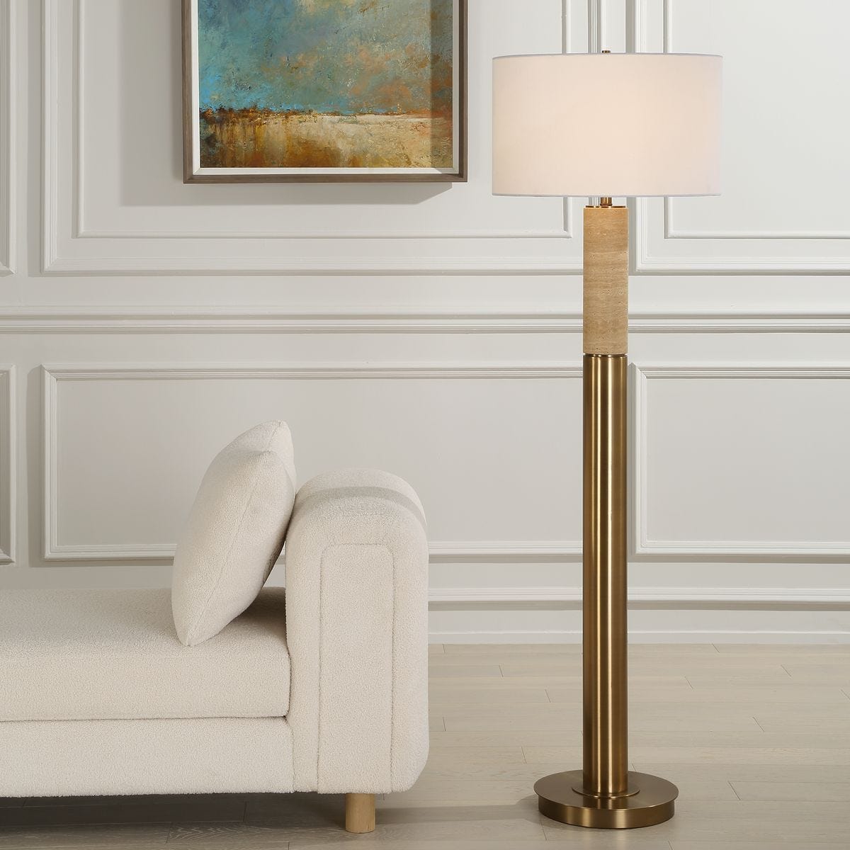 Knox Floor Lamp - elegant floor lamp for interiors | Image 1 | InSTYLE Home & Rugs