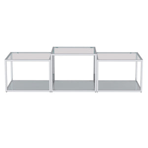 Casini 3pc Multi-Tier Coffee Table Set - stylish tables for living rooms | Image 3 | InSTYLE Home & Rugs