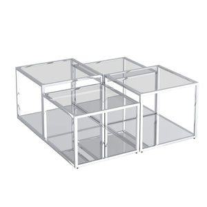 Casini 4pc Multi-Tier Coffee Table Set - functional centerpieces for homes | Image 9 | InSTYLE Home & Rugs