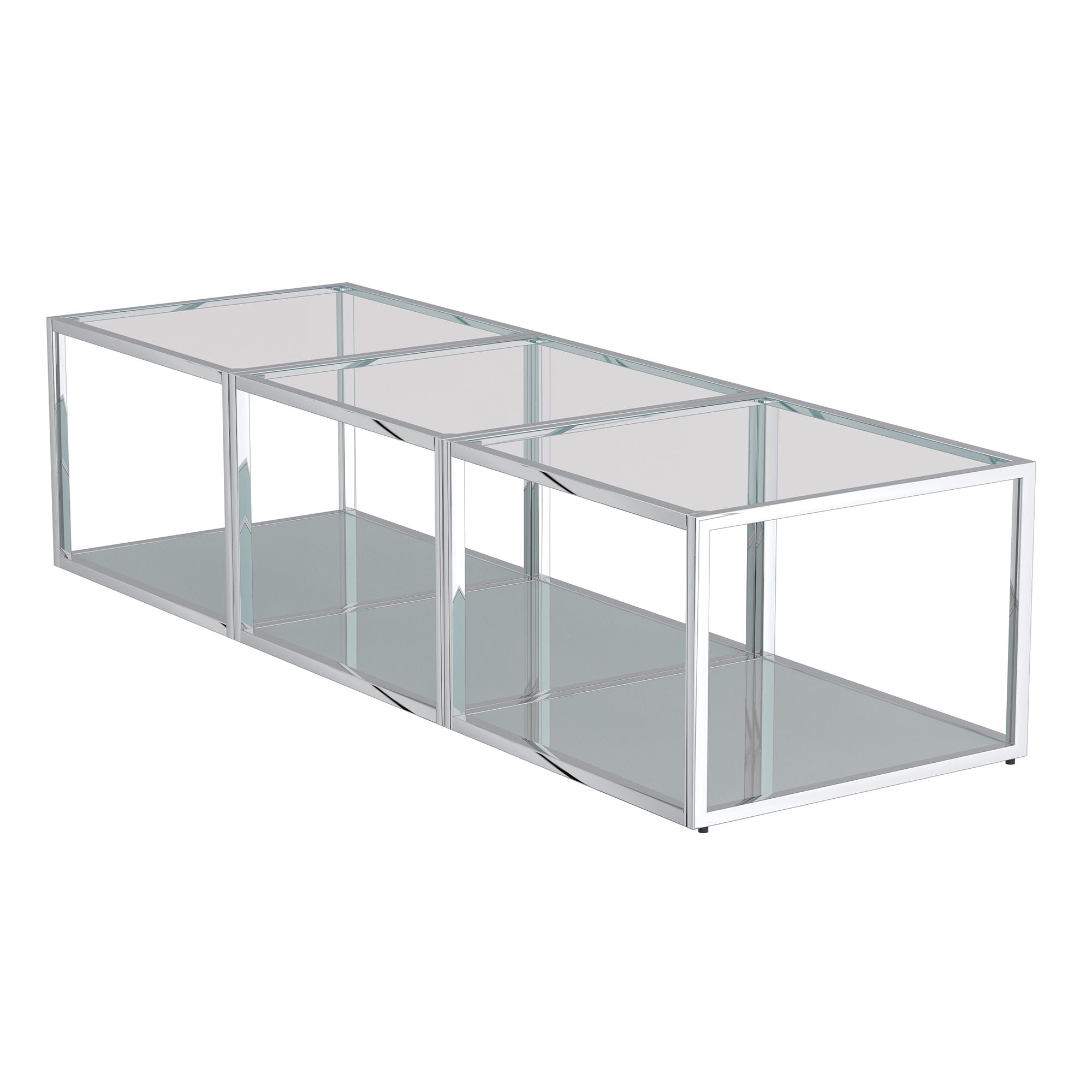 Casini 3pc Small Coffee Table Set - stylish tables for living rooms | Image 1 | InSTYLE Home & Rugs
