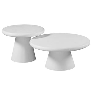 Galio 2pc Round Coffee Table Set - stylish tables for living rooms | Image 1 | InSTYLE Home & Rugs