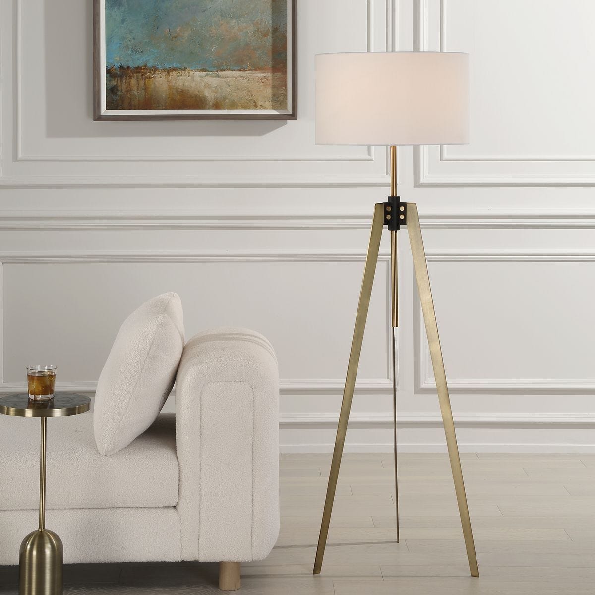Anchorage Floor Lamp - elegant floor lamp for interiors | Image 1 | InSTYLE Home & Rugs