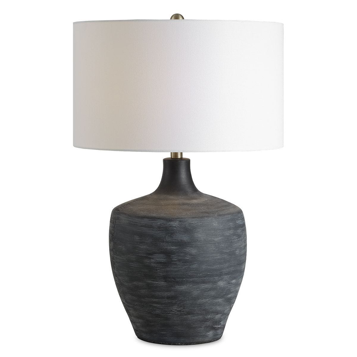 Graphite Table Lamp - perfect lighting for modern homes | Image 2 | InSTYLE Home & Rugs
